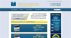 Desktop Screenshot of baterii-acumulatori-auto.ro